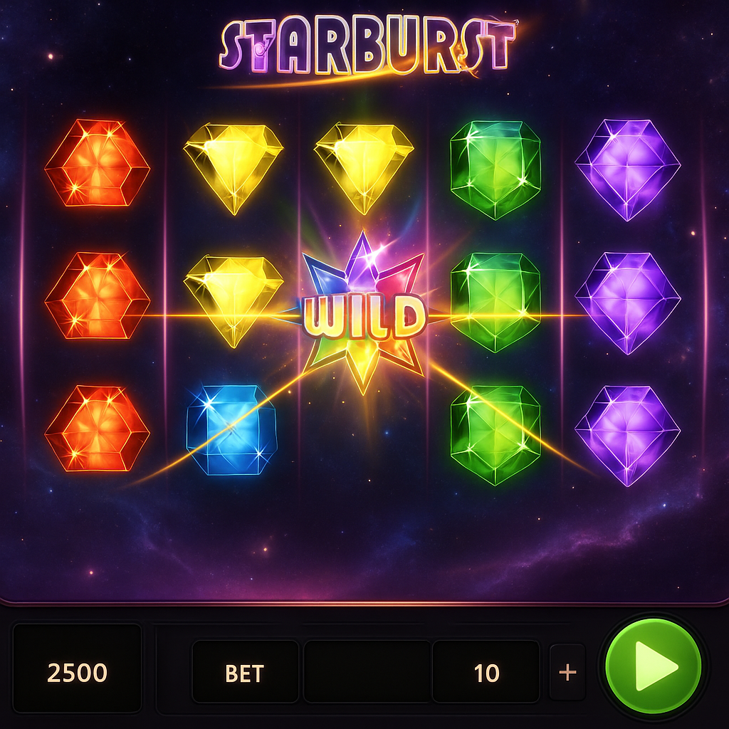 Aphrodite - Starburst Slot Game - NetEnt