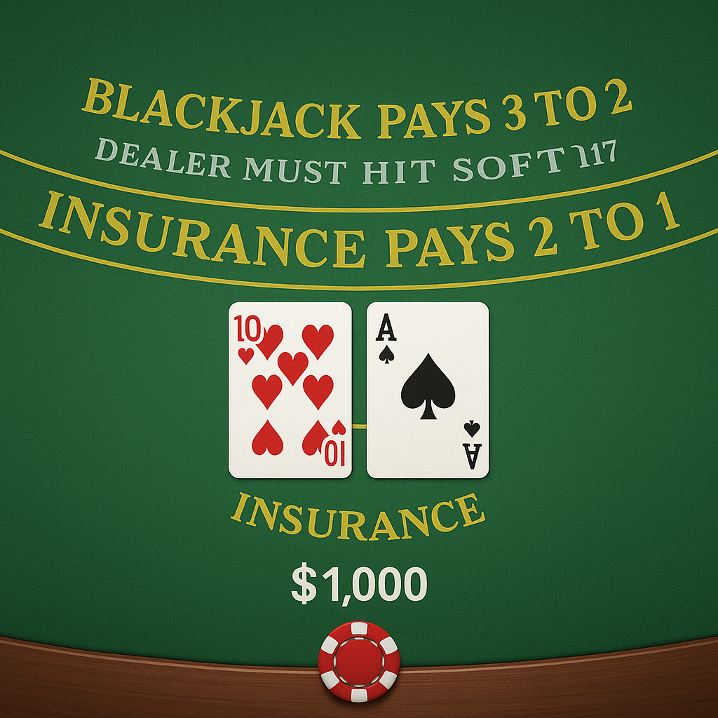 Aphrodite Casino - Blackjack Table Game